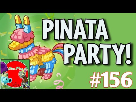 Plants vs Zombies on Pinata Party - pvz 2
