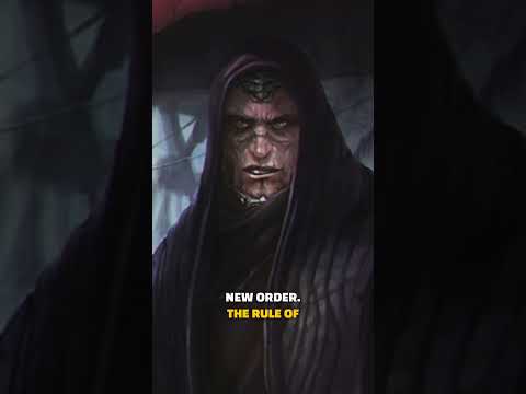 Why Did Darth Bane Instate the RULE OF TWO? #starwars #darthbane #sith #shorts