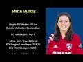 Marin Murray 2024 Fall Season Highlights 2021