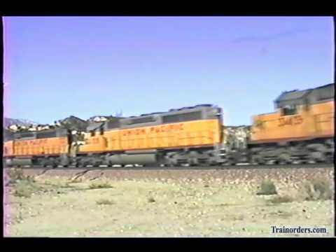 Classic Railroad Series 621 - CNW and SP at Almay January 29, 1994