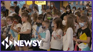 One Chicago School Is Helping Ukrainian Refugee Kids Feel Right At Home