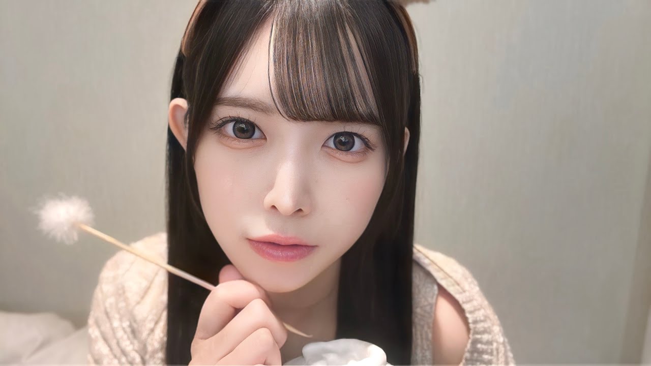 【ASMR】カリカリ耳かきで寝落ち😴久しぶりの囁きASMR♡