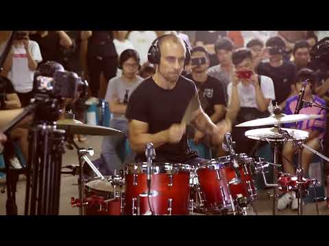 Marko Djordjevic + Nicholas McBride drum duet jam