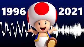 Why doesnt Toads voice sound like it used to?