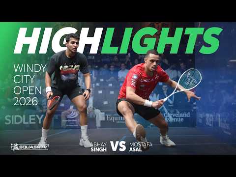 🇪🇬 Asal v Singh 🇮🇳 | Windy City Open 2026 | ROUND 2 HIGHLIGHTS