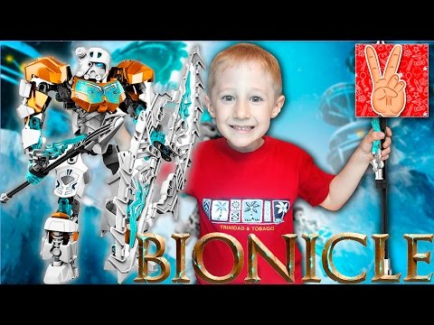 Аналог LEGO BIONICLE 70788 Kopaka Master of Ice. БИОНИКЛ Копака Повелитель Льда