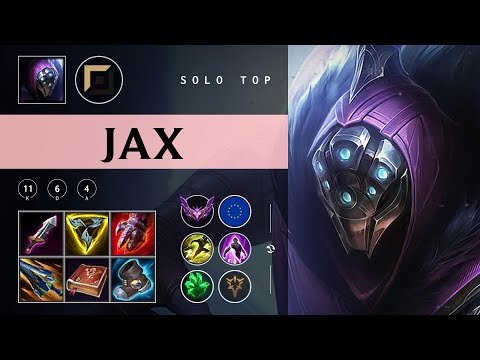 Jax Top vs Gnar - EUW Master Patch 25.24