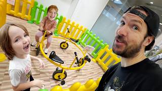 Fun Places in JAPAN 🇯🇵 Adley and Niko visit Crazy Shops, Feed Animals, Play Games & Ride the Train