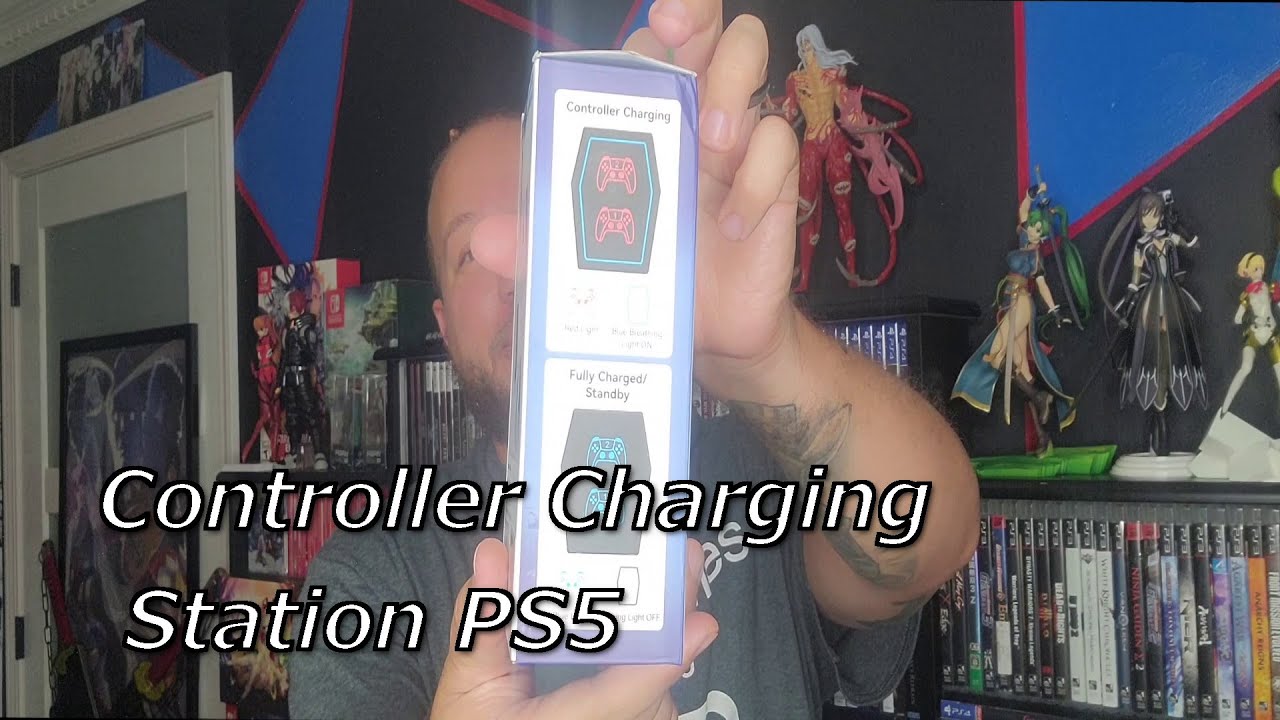 PS5 Controller Charging Station RGB & LED Indicator Review