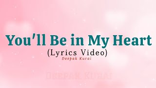 Download lagu NIKI : You'll Be in My Heart (Lyrics Video)| ft. Phil Collins mp3 Download lagu NIKI : You'll Be in My Heart (Lyrics Video)| ft. Phil Collins mp3