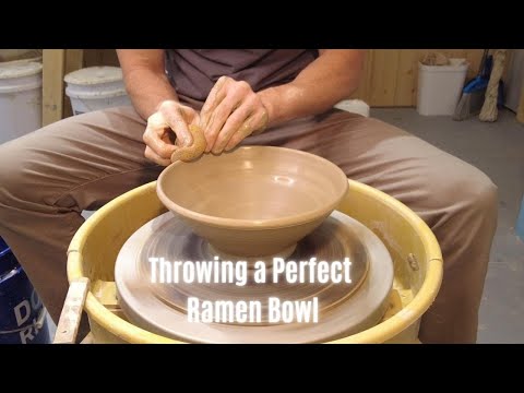 Throwing and Trimming a Perfect Ramen Bowl