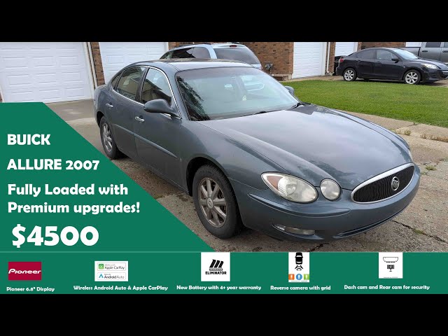 2007 Buick Allure CXS – Fully Loaded with Premium Upgrades in Cars & Trucks in Edmonton