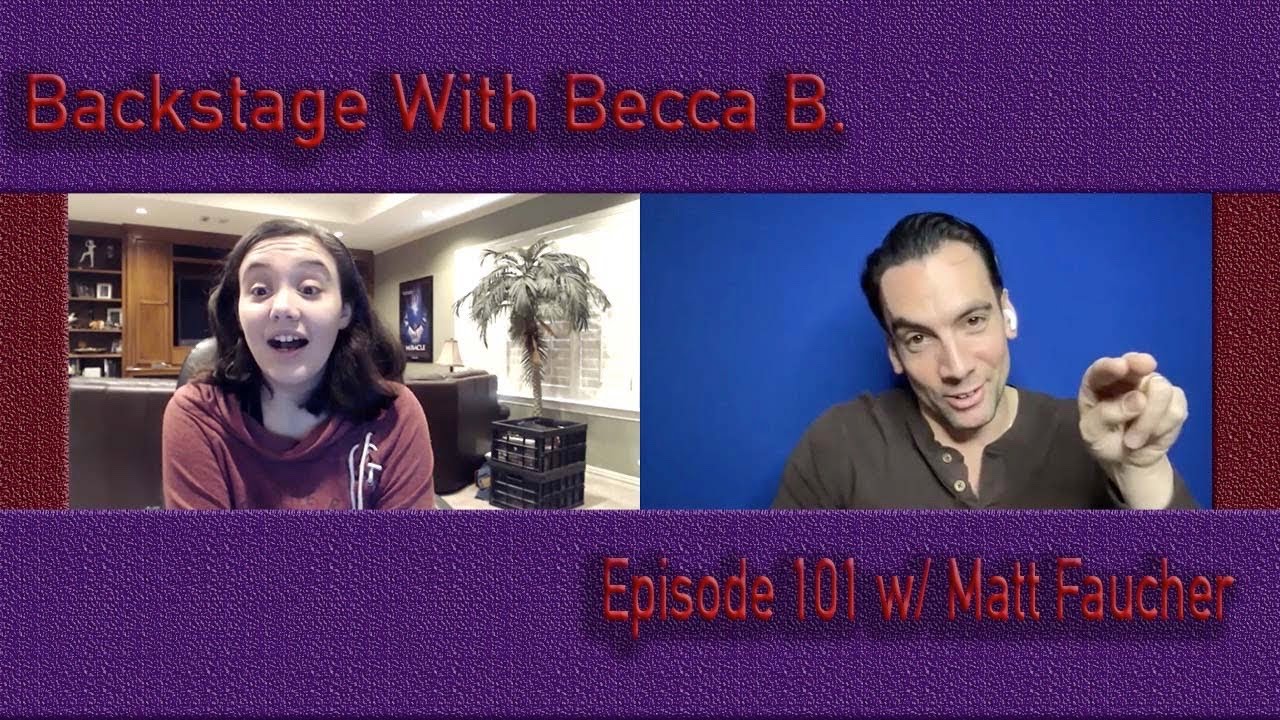 Ep. 101 with Jersey Boys' Matt Faucher
