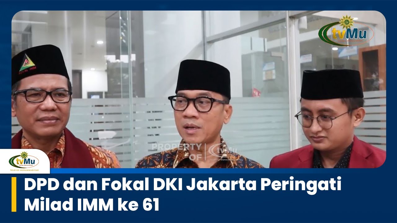 Dihadiri Mendes PDT, IMM DKI Jakarta Gelar Resepsi Milad ke-61
