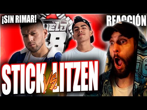 La RONDA SIN RIMAR me ENCANTA 😍 STICK vs LITZEN Duelo de 8 Programa 6