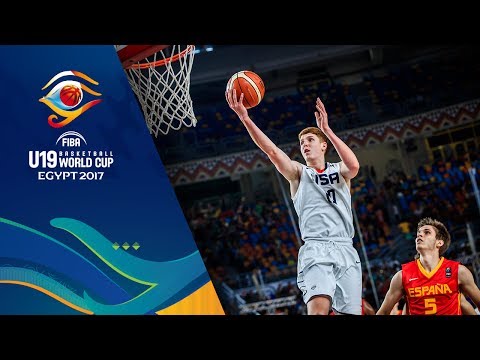 USA vs Spain - Full Game Highlights - 3rd Place - FIBA U19 Basketball World Cup 2017