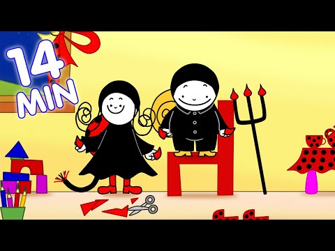 Bogyó és Babóca - Boszorkányok, Vendel korcsolyázik, Társasjáték ▶ 3 teljes epizód | 14 perc