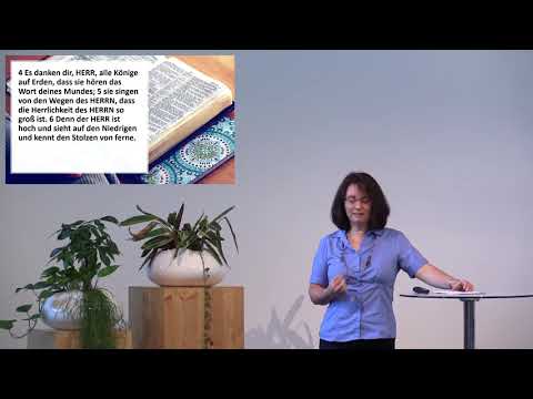 Claudia Gloor: "Gott sei Dank! - Psalm 138"