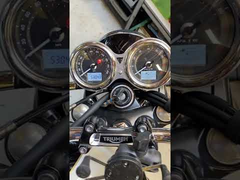 2016 Triumph T120 Flashing ABS Won't Start