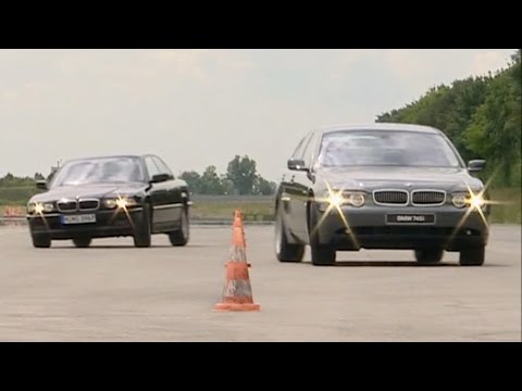 BMW 7 Series E65 vs E38 - Dynamic Drive Active Suspension & Comfort Parking Brake