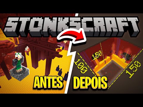 LIMPEI O NETHER PARA ESSE PROJETO! - StonksCraft #29