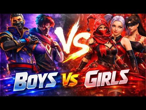 2vs2 Custom Match with Girl YouTuber @KothaBahadur  🔥 | Ultra Intense Gameplay | Free Fire | 