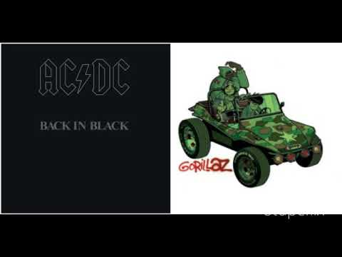 AC/DC X Gorillaz - Back In Black X Clint Eastwood (Wafer Stick Mashup)