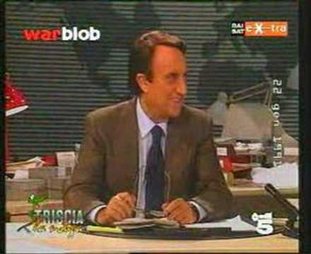 Figura di merda storica di Emilio Fede a Studio Aperto 1991