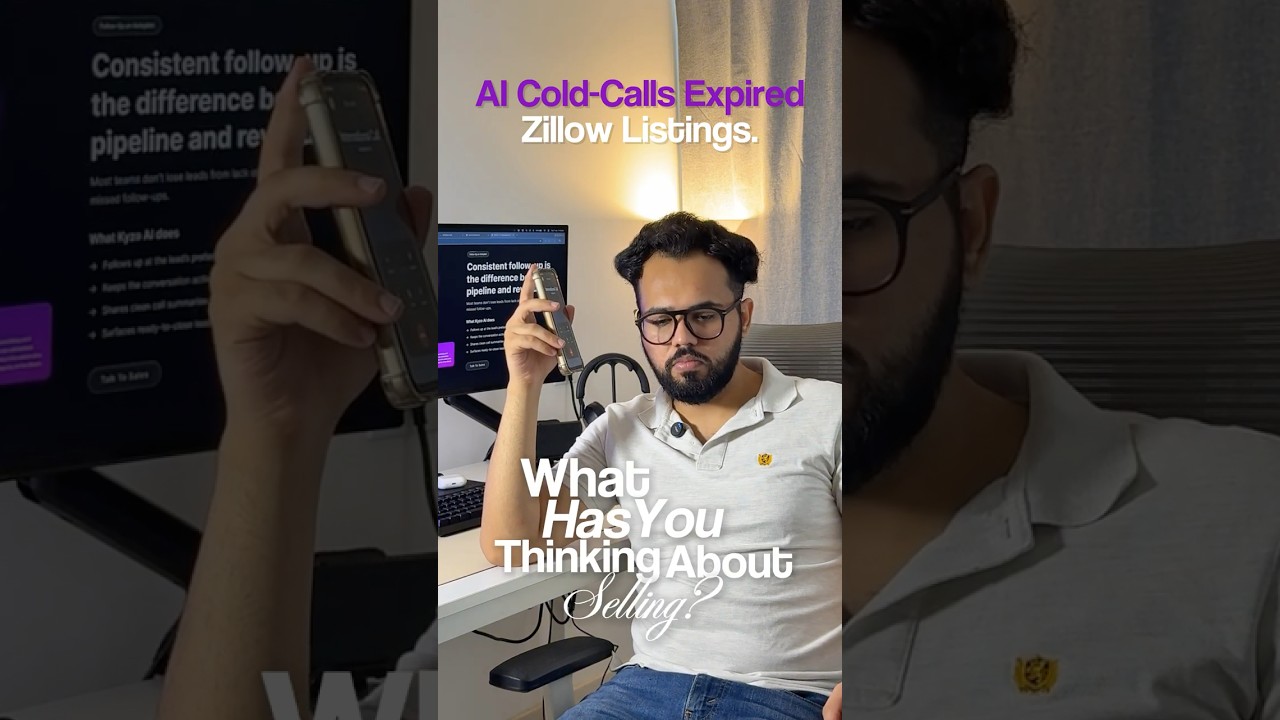 AI ISA Calling an Expired Zillow Listing #realestate #leadgeneration #zillow #coldcalling