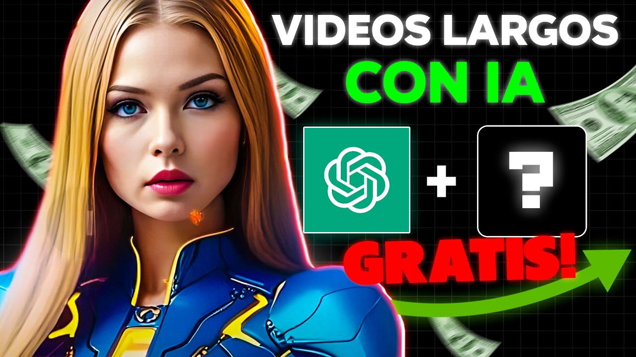 ¡EXTREMADAMENTE FACIL! Crear VIDEOS LARGOS con GPT + VEED - AUTOMATIZADOS CON IA y GRATIS