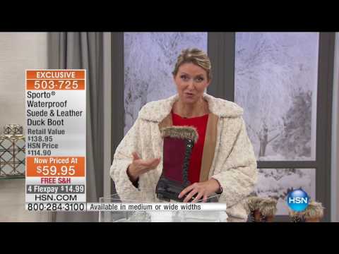 HSN | Boot Clearance featuring Sporto 01.22.2017 - 05 AM