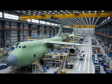 Inside the C-5M Super Galaxy Factory: How The Air Force's Largest Plane Is Made