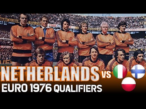 NETHERLANDS 🇳🇱 Euro 1976 Qualification All Matches Highlights | Road to Yugoslavia