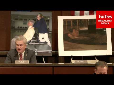 BREAKING: Comer Shows Photos Of Clinton From Epstein Files In Call For Contempt Of Congress Charge