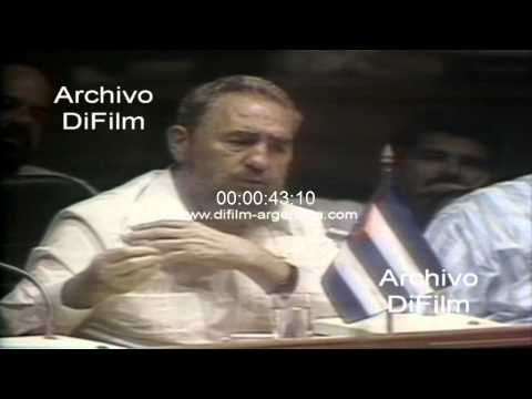 DiFilm - Cumbre iberoamericana de presidentes en Cuba 1994