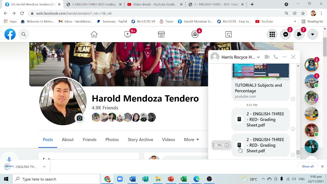 TUTORIAL6   Class Record & Grading Sheet PDF