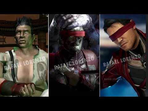 MORTAL KOMBAT KENSHI Evolution Skins Costumes MKDA - MK1 Mortal Kombat 1