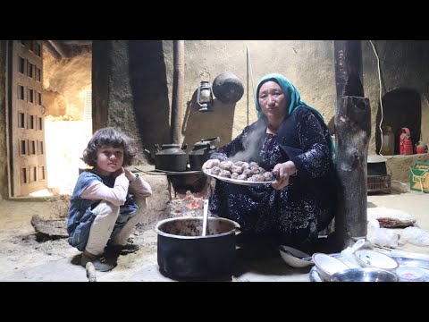 The most delicious food of the villagers | Village life in Afghanistan | Bird Meatballs Recipe