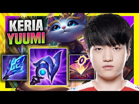 LEARN HOW TO PLAY YUUMI SUPPORT LIKE A PRO! - T1 Keria Plays Yuumi Support vs Leona! | Season 11