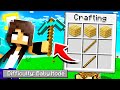 So I Let Noob Girl Try Minecraft BABY Mode