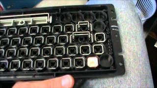 TRS-80 Color Computer - Keyboard Repair 4th February 2012