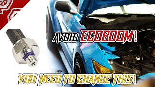 Ecoboost Mustang Low Pressure Fuel Pump Sensor Replacement! Avoid Ecoboom!