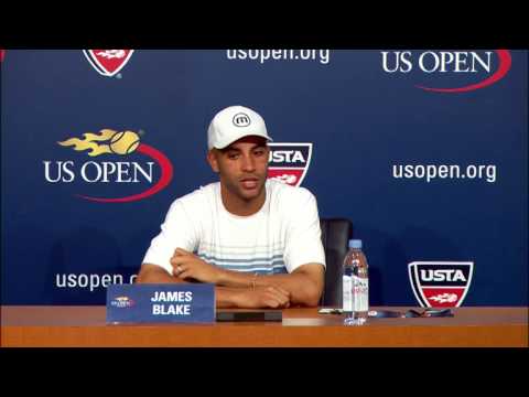 2013 US Open - James Blake Press Conference