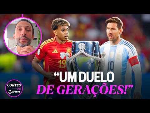 LAMINE YAMAL X LIONEL MESSI! VSR ANALISA PESO DA FINALÍSSIMA ENTRE ESPANHA E ARGENTINA!