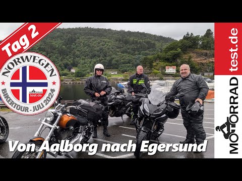 Motorrad-Tour Norwegen | Tag 2: Von Aalborg (DK) nach Egersund (NOR).