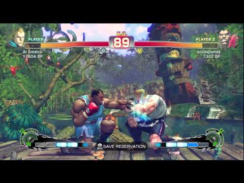 SSFIV Xbox Live Ranking: Al Smalco (Abel) vs solidxpanda (Boxer)