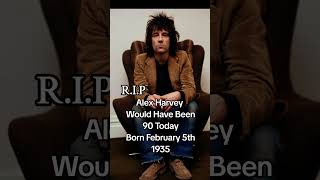 Alex Harvey Birthday Memory #news, #shorts, #onthisdayinhistory,