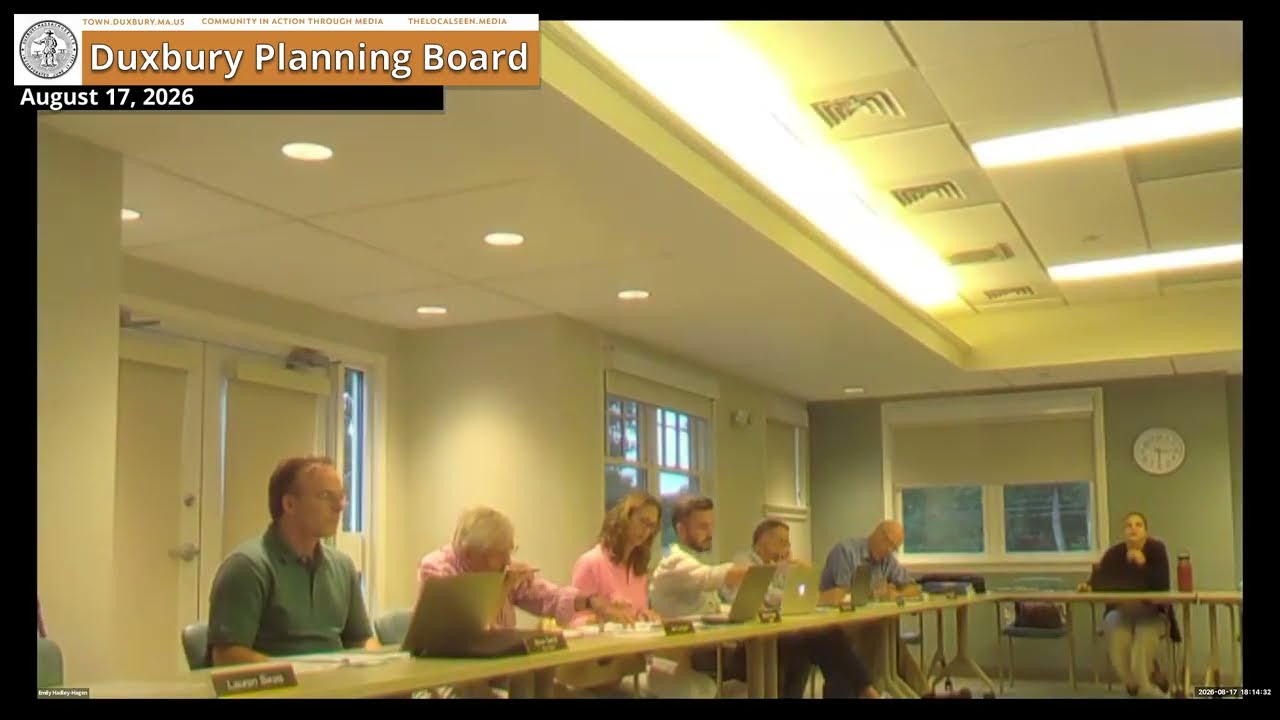 From the Planning Board