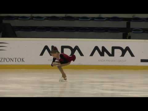 2016 Santa Claus Cup: Kata CSICSMANN (HUN) - FS Cubs GIRLS 2007, Free skating
