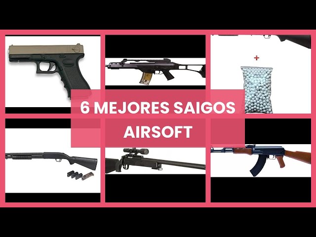 Vídeo relacionado con Saigo Defense Pack Pistola Airsoft SA Navy Spring/Color: Negro/Materiales: Plástico de Alta Resistencia y Metal/Potencia 0.5 Joule/Se suministra con Accesorios